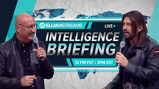 Elijah Streams - Intel Briefing - Robin Bullock - Israel - Strike the Ground with Fire! - Captions