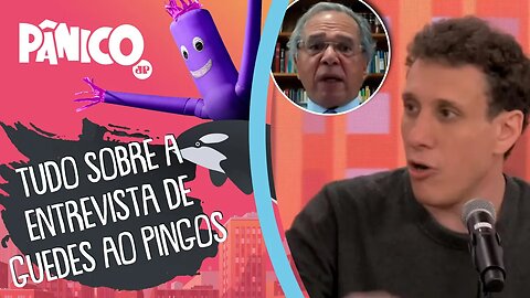 Samy Dana comenta a entrevista de PAULO GUEDES ao Pingos