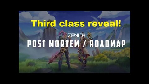Zenith New! Third Class Reveal, Roadmap, and Updates!