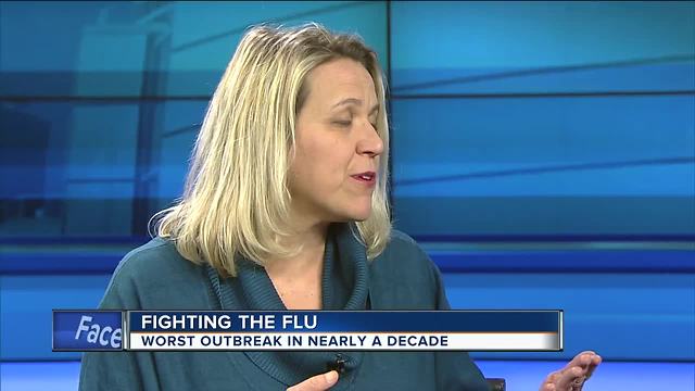 Fighting the flu: worst outbreak in nearly a decade