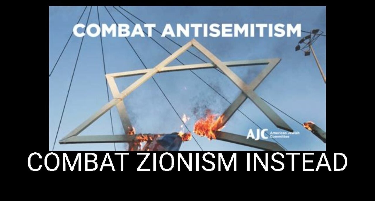 An Alarming Rate of Rising Antisemitism. Yeah, No. It is the Satanic Zionist Khazarians