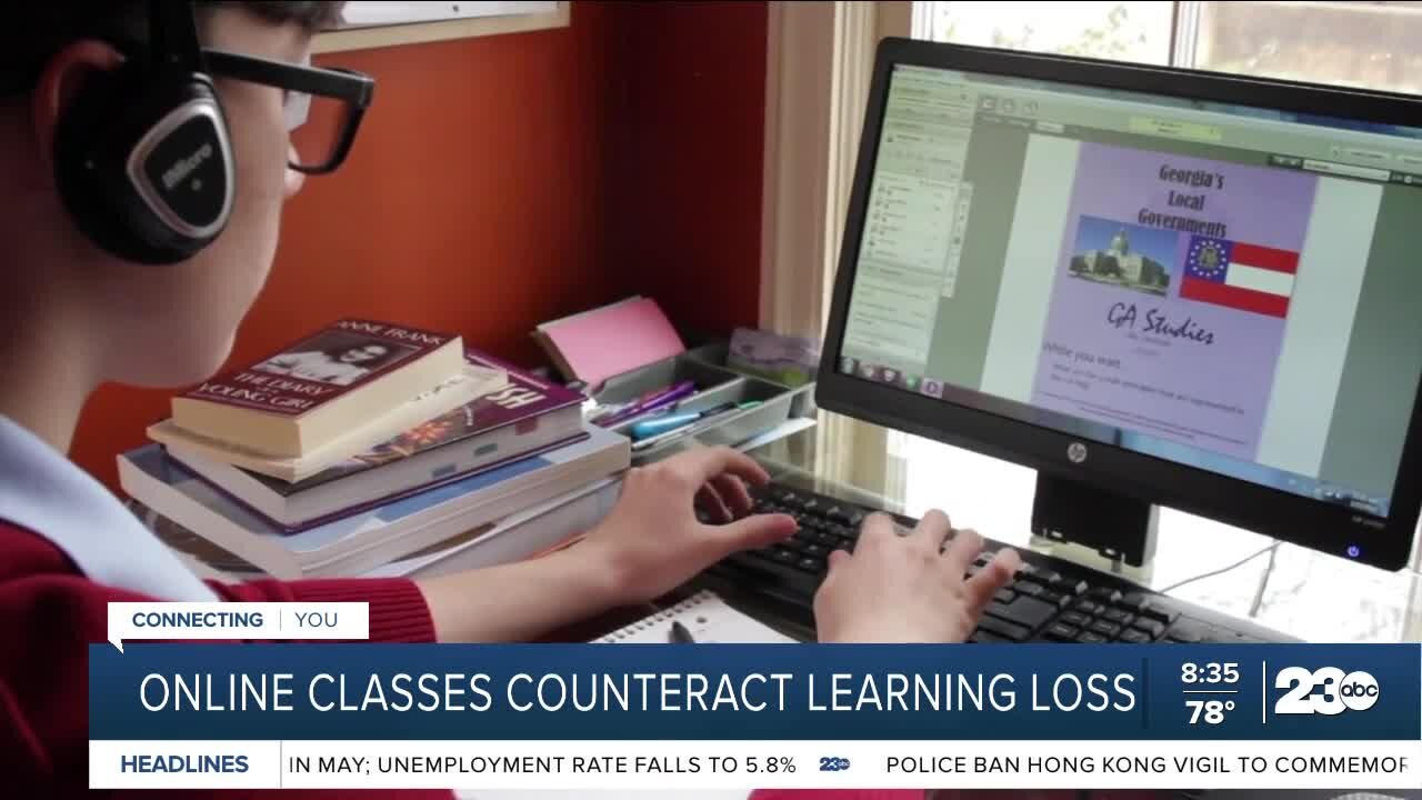 Online summer classes counteract pandemic learning loss