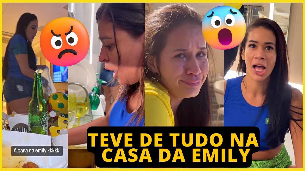 NA CASA DA EMILY TEVE DE TUDO | MIJO NA CAMA | CHORADEIRA E EMILY ARRETADA COM O SOFÁ SUJO