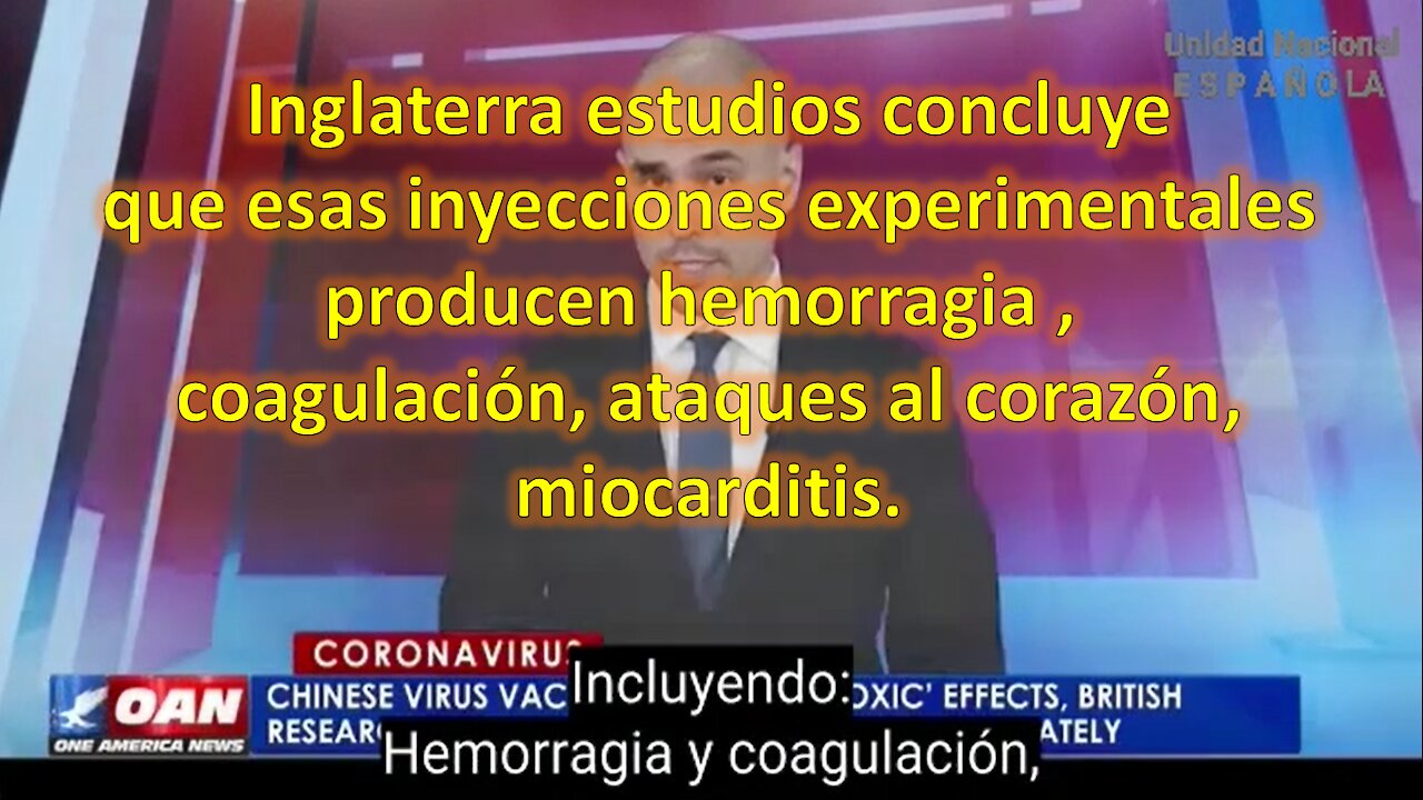 Salió en medios internacionales - lista de reacciones graves de los "Pinchazos"