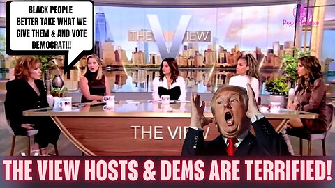 The View Hosts Beg Blacks Not To Vote For Trump 