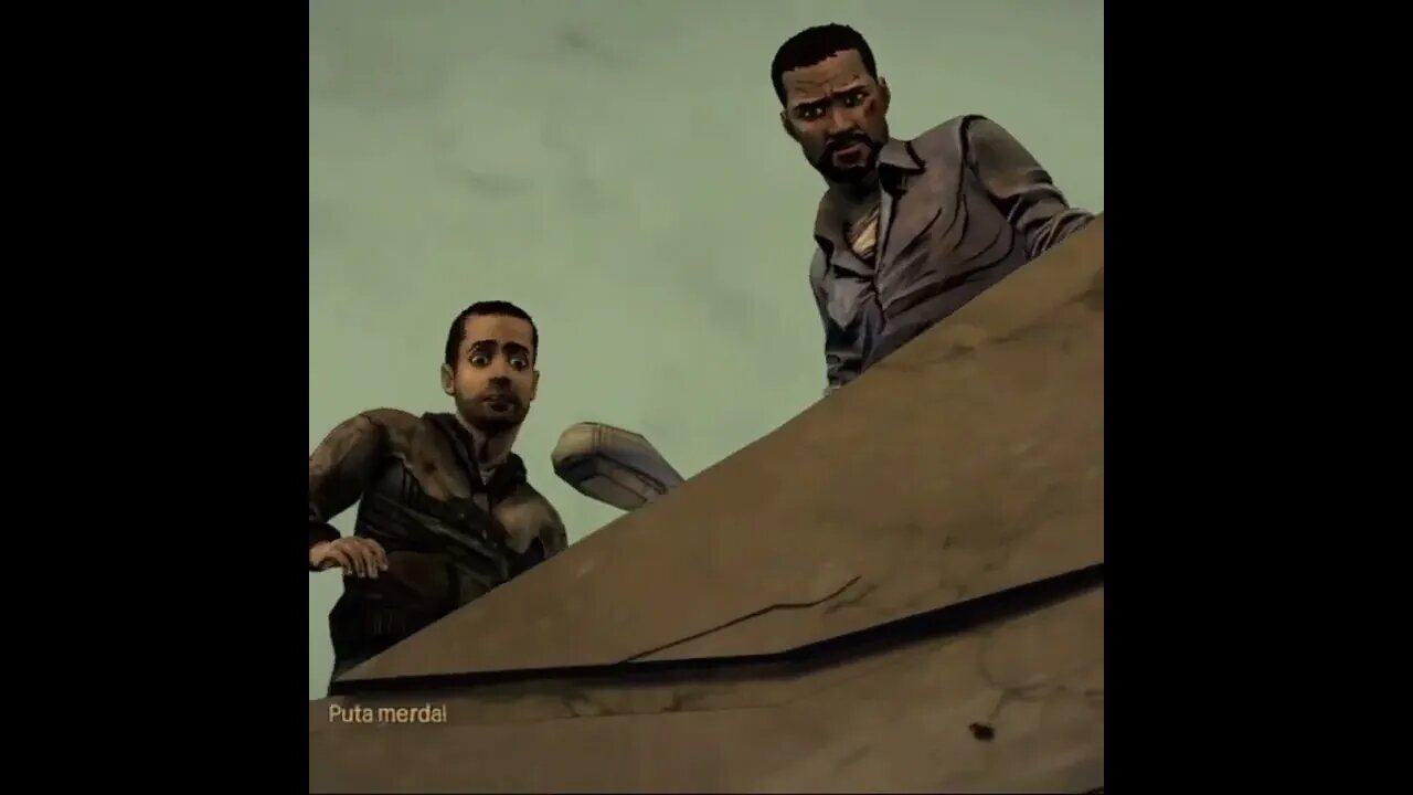 Omid Pula no Trem | Telltale's The Walking Dead #Shorts