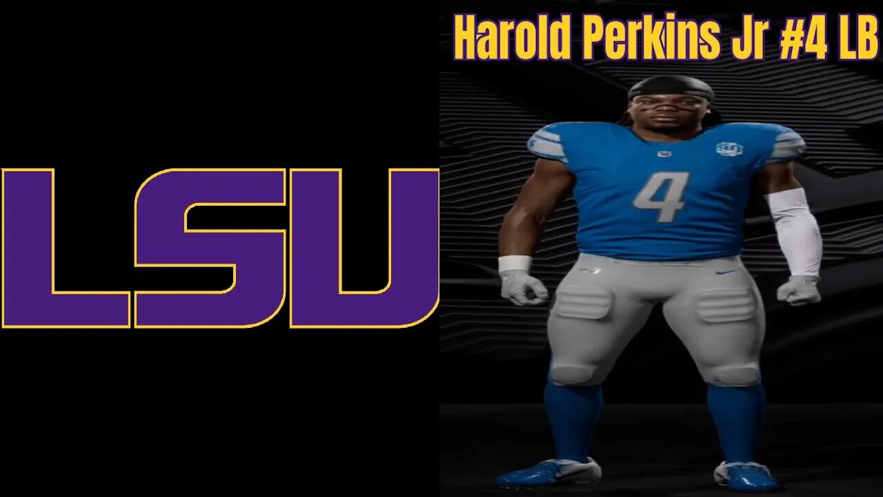 Harold Perkins Jr Madden 24 Creation