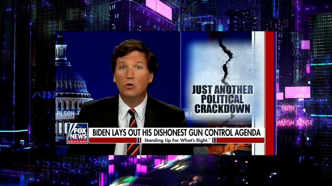 Tucker Carlson Lays Into Biden's Scary Remarks, Slams New Radical ATF Nominee