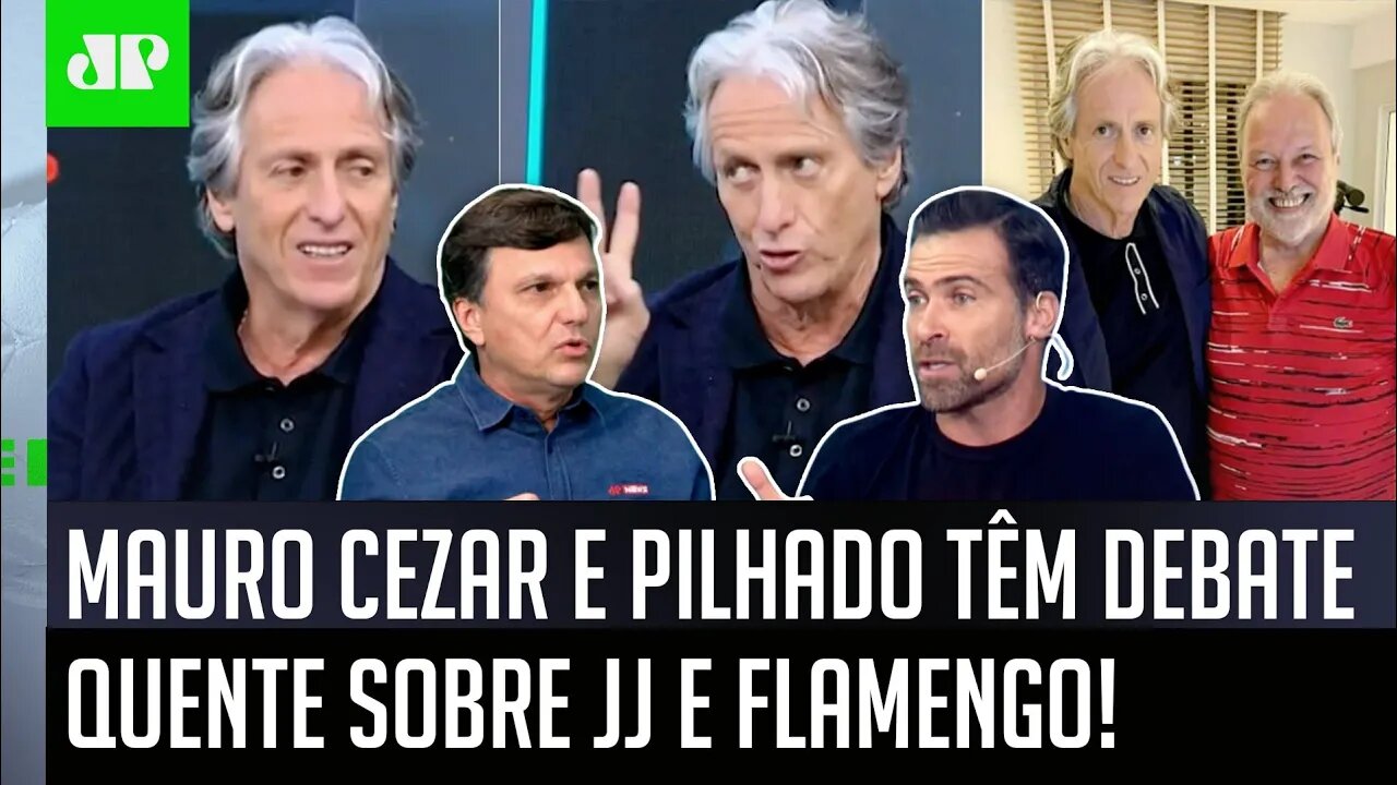 DEBATE ESQUENTA entre Mauro Cezar e Pilhado após entrevista de Jorge Jesus sobre o Flamengo!