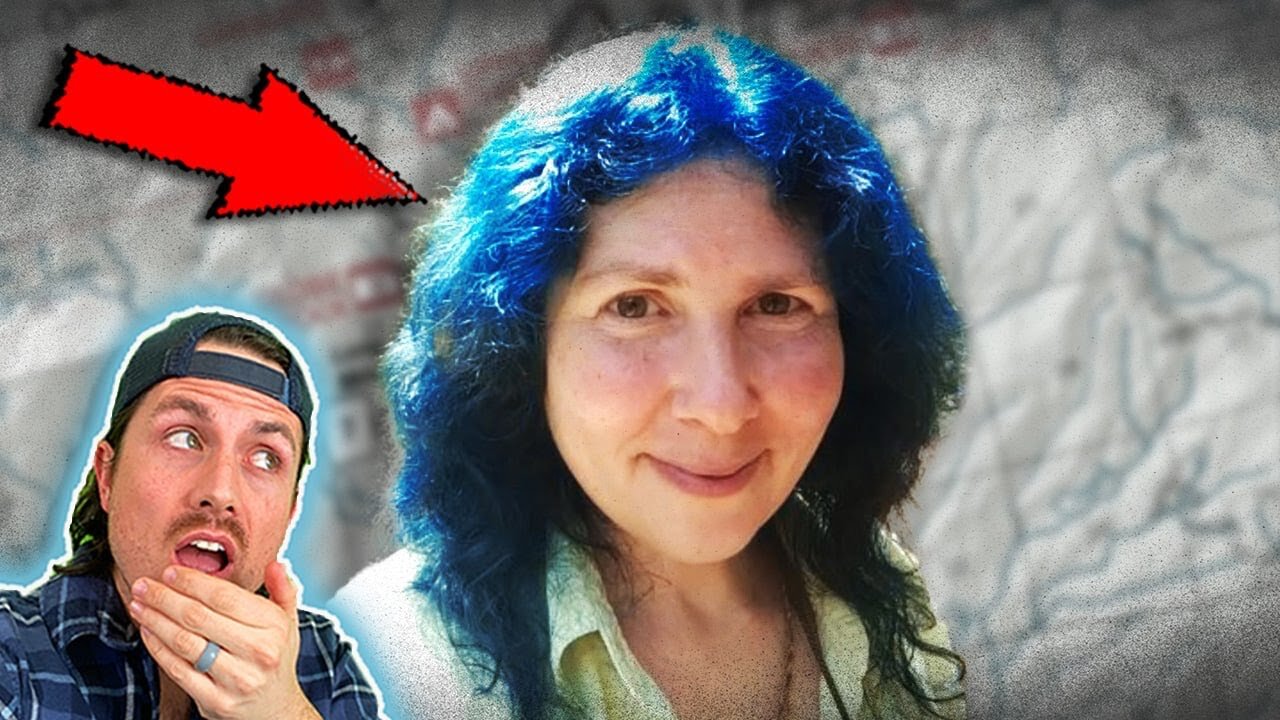 Blue haired woman TERRIFIES authorities