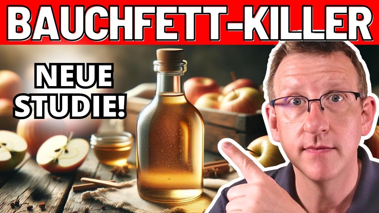 Apfelessig - der einfachste Weg Bauchfett zu verlieren (neue Studie)!@Dr. med. Ulrich Selz