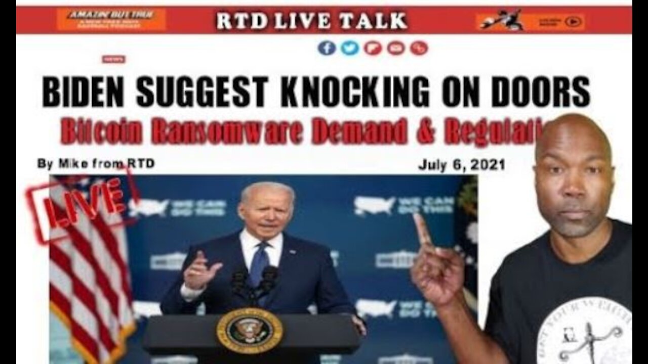 Biden Door Knocking & More Cyber Attacks For Bitcoin Distraction (Let's Talk...)