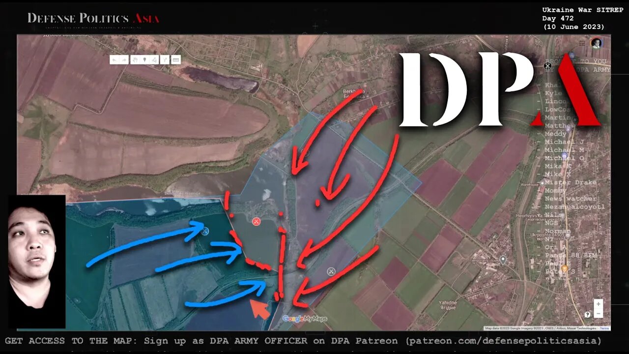 [ Bakhmut Front ] RUSSIA RETAKES CHOKE POINT AT BERKHIVSKE RESERVOIR; Ukr immediately counterattack