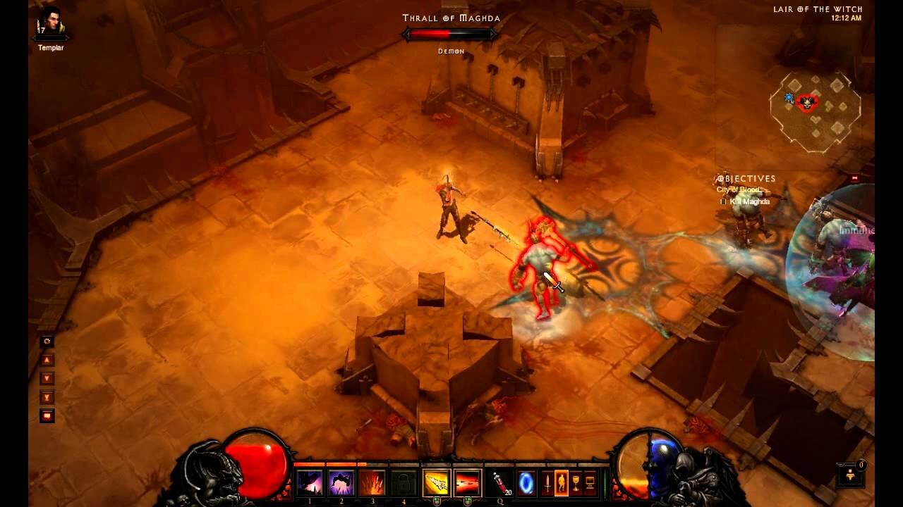 Diablo 3 pt 2 - Demon Hunter (vs Maghda)
