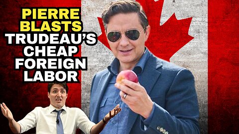 Poilievre EXPOSES Trudeau's Cheap Foreign Labour Secrets