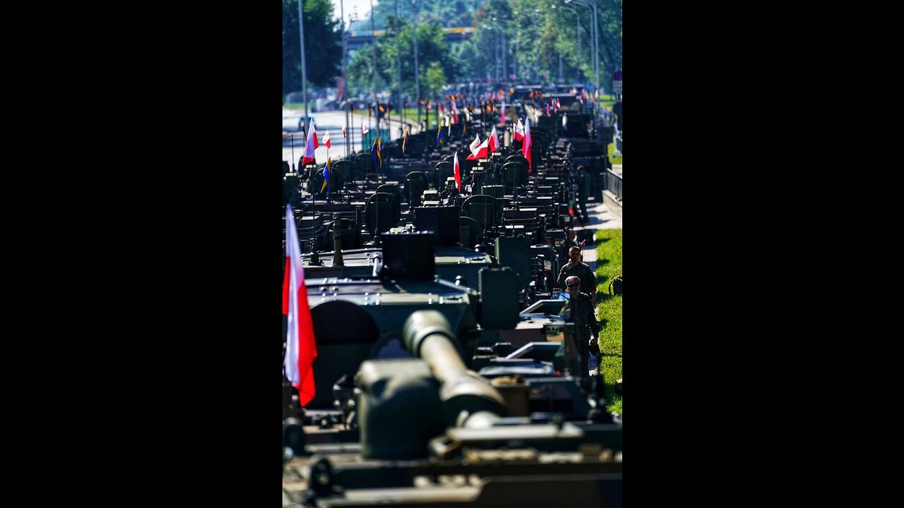 Military parade in Poland