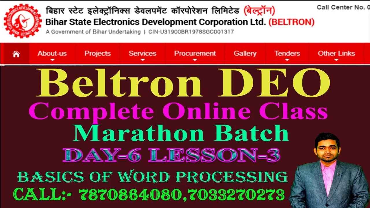 BELTRON DEO MARATHON BATCH LIVE CLASS DAY-6