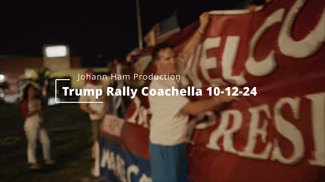 Trump Coachella 10-12-24 Final Full Version in 4K