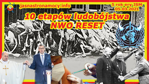 10 Etapów Ludobójstwa Nowa Normalność Reset NWO Depopulacja