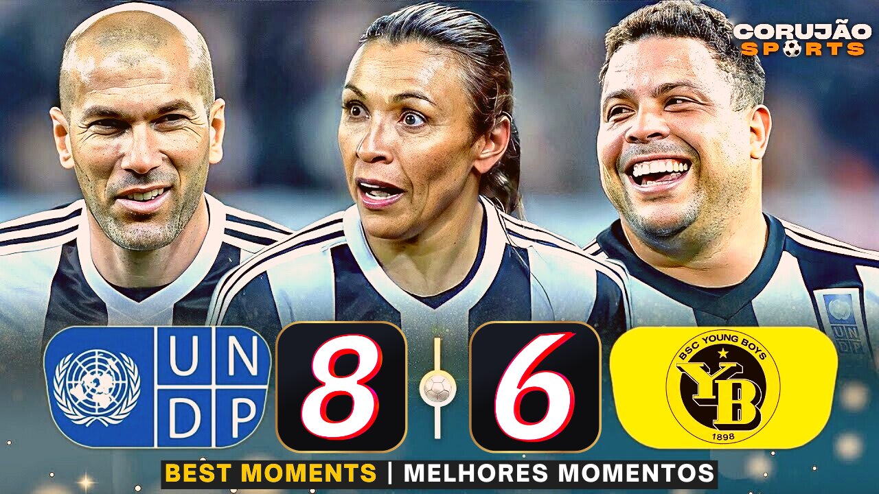 RONALDO EVEN GORDO ALMOST SCORES A GOAL, MARTA SAW ZIDANE DESTROYED WITH GOALS AND PASSES