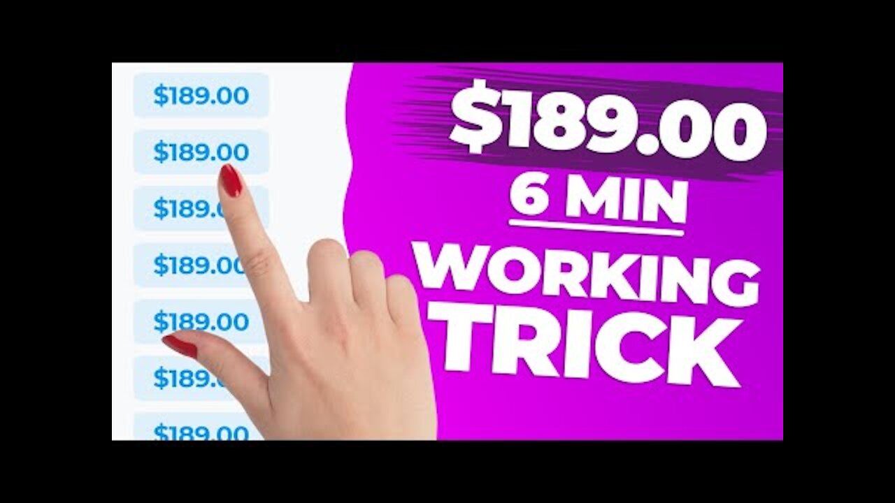 Make $1890 in 60 Min Using This FREE Trick! (Make Money Online)