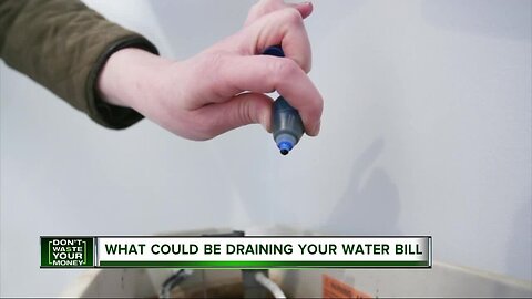 What could be draining your water bill?