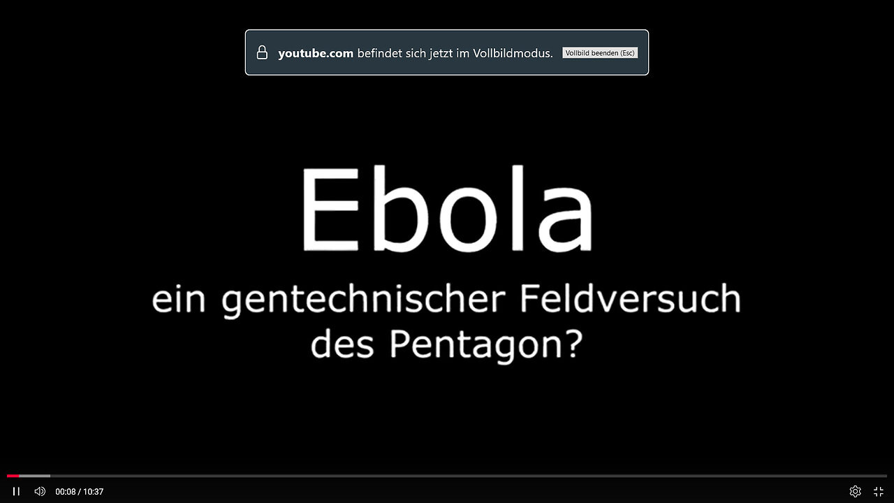 Ebola - Gentechnischer Feldversuch des Pentagon?