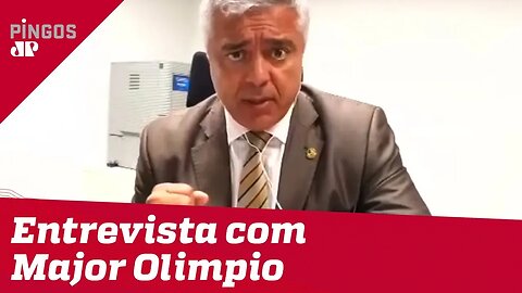 Major Olimpio explica pedido de impeachment de Toffoli