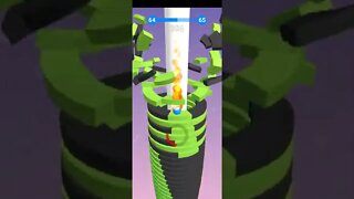 Stack Ball Color Level 64 #shorts