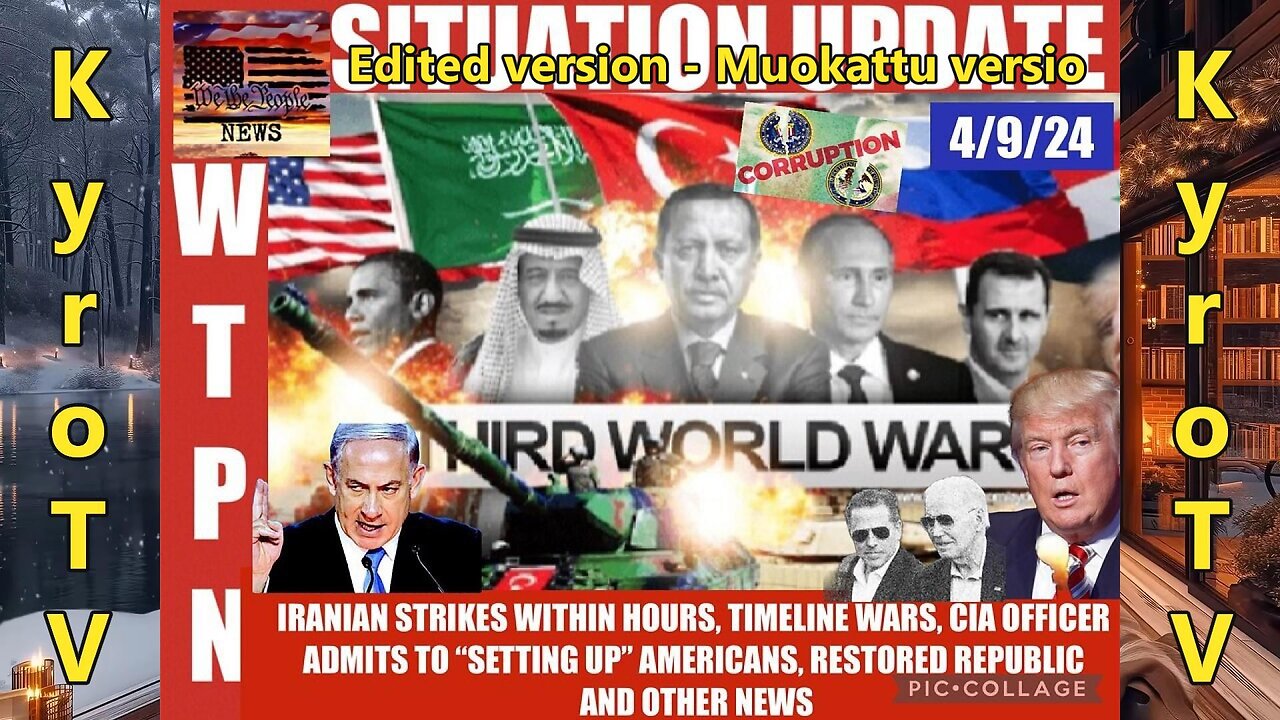 Situation Update - April 9, 2024 (edited version) (Swedish subtitles)