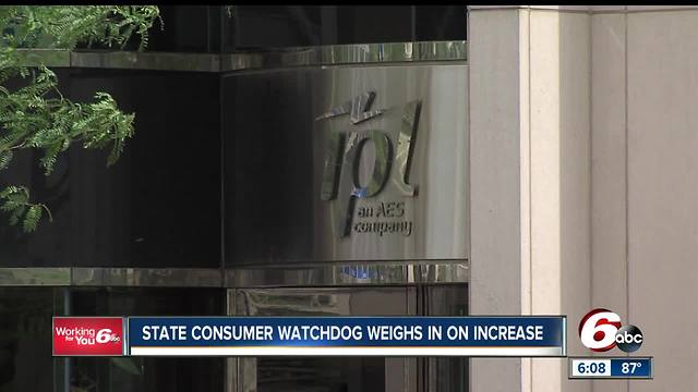 State consumer watchdog recommends regulators deny IPL's rate increase request