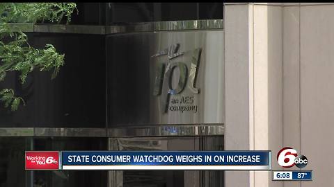 State consumer watchdog recommends regulators deny IPL's rate increase request