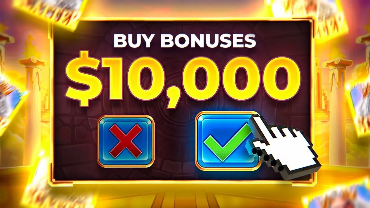 WE SPENT $10,000 ON GATES OF OLYMPUS BONUS BUYS!