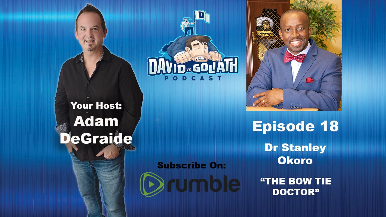 DVG Podcast - Episode 18 - Dr Stanley Okoro - The Bow Tie Doctor