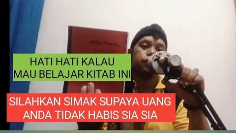 "HATI HATI KALAU MAU BELAJAR KITAB AL AJNAS padahal kitab ini paling di cari AWAS UANG ANDA SIA 2"