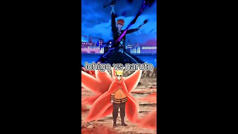 The Great Ichigo vs Naruto Battle of History #shorts #anime #ichigo #bleach#bleach#naruto#fyp