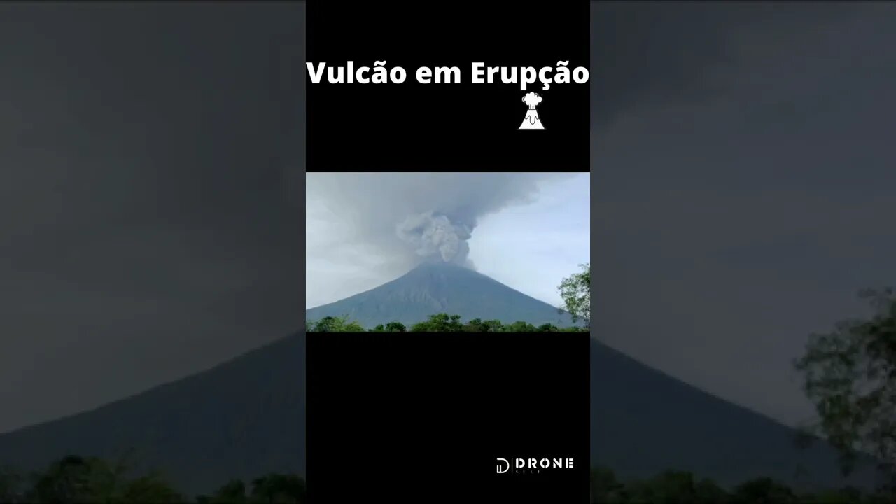 Imagem real de um Vulcão em Erupção 🌋 ✅ Link na descrição