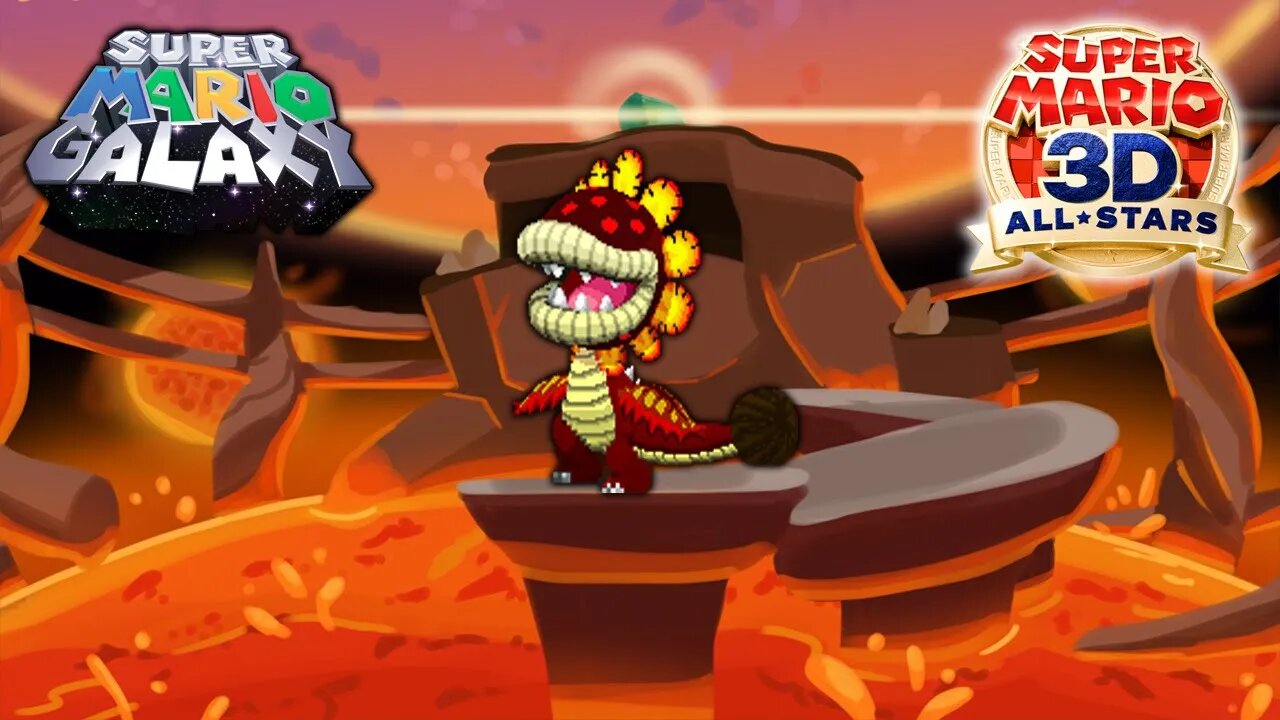 Super Mario Galaxy Walkthrough - PART 21: Melty Molten Galaxy