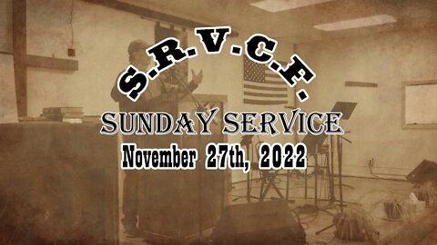 Sunday Service | November 27th, 2022