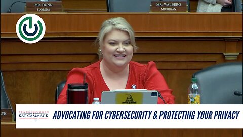 Rep. Cammack Advocates For Cybersecurity & Protects Your Privacy