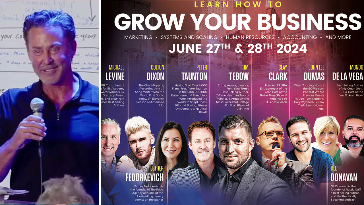 Business Conference | Workflow Design 101 | “Drifting Without Aim or Purpose Is the First Cause of Failure.” - Napoleon Hill + Join Tim Tebow At Clay Clark’s December 5th & 6th 2-Day Business Growth Workshop