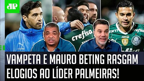 "O Palmeiras TÁ DEMAIS! E o que é MAIS LEGAL de VER nesse time é..." Vampeta e Mauro Beting ELOGIAM!