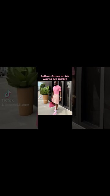 Lebron James Going to See Barbie