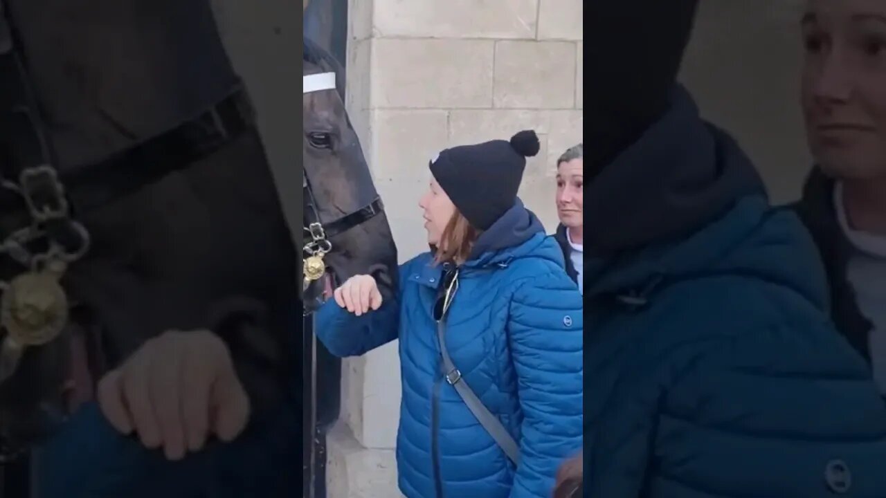 kiss bite #horseguardsparade