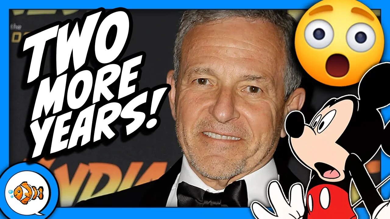 Disney EXTENDS Bob Iger's Contract for Two More Years!