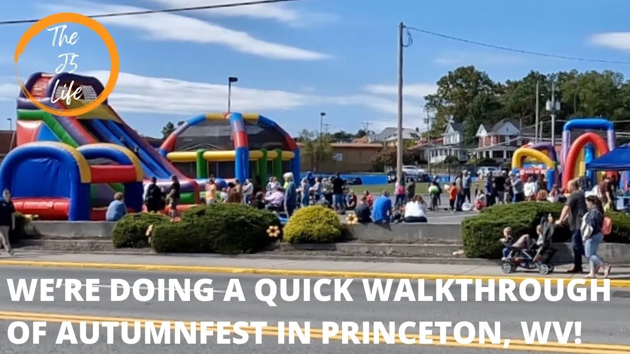 We’re Doing A Quick Walkthrough Of Autumnfest In Princeton, WV!