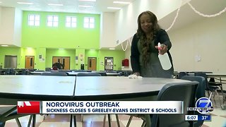 Five schools in Greeley-Evans School District 6 close Friday due to norovirus