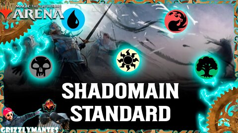 🔵🔴⚫⚪🟢SHADOMAIN🟢⚪⚫🔴🔵|| Dominaria United || [MTG Arena] Bo1 Five Color Domain Ranked Standard Deck