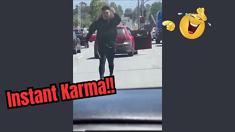 Dashcam Footage: When Road Rage Turns Into INSTANT Karma!!