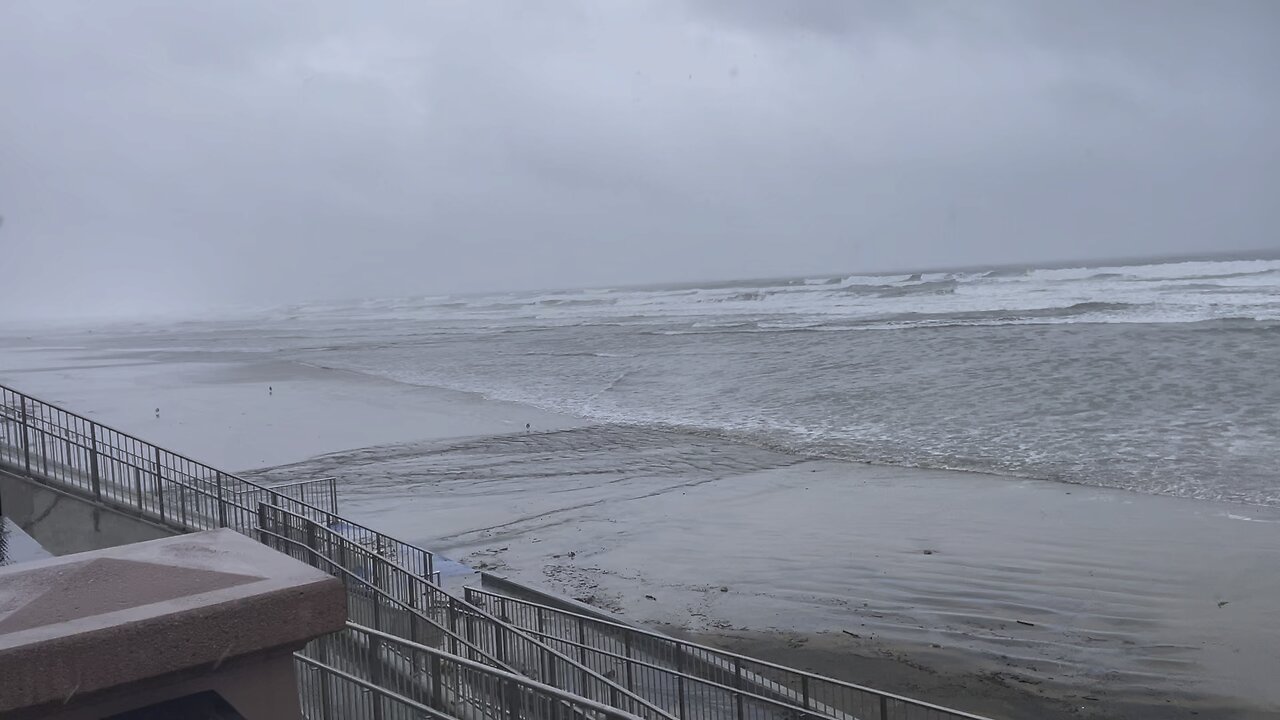 A Stormy Day in Pismo Beach